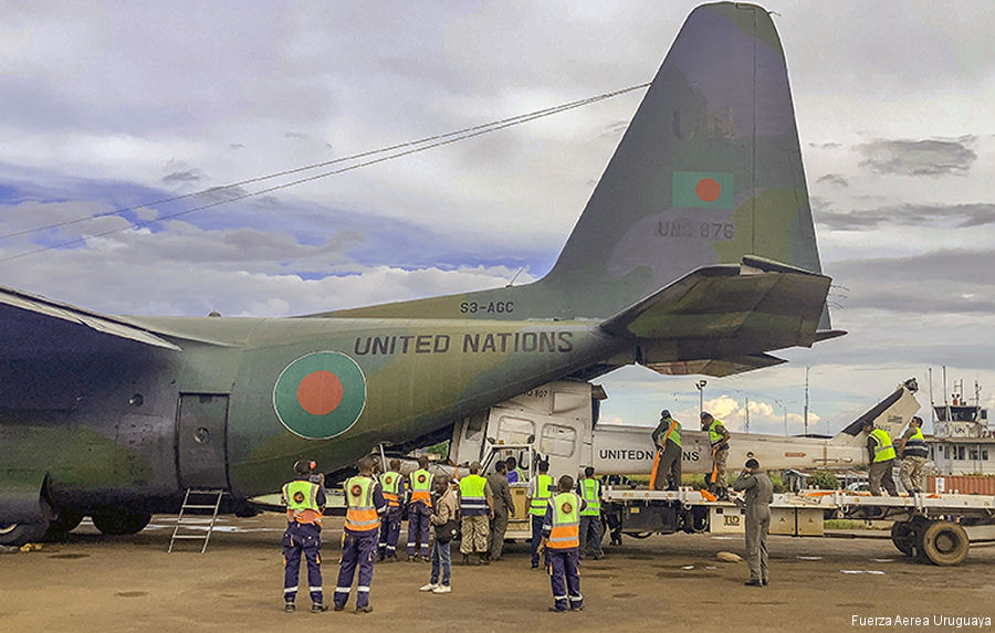 Uruguayan Helicopters Depart Congo After 14-Year Mission
