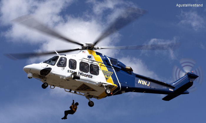 New Jersey State Police completes AW139 fleet