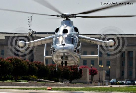 Eurocopter X3 completes US tour at Pentagon