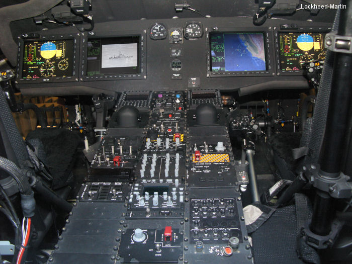 Sikorsky MH-60R Seahawk cockpit