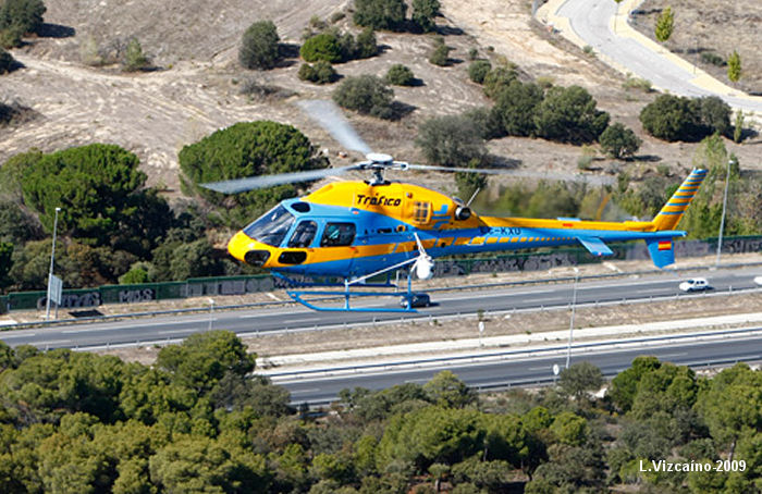 Four AS355 and Three EC135 to Spain Traffic Dept.