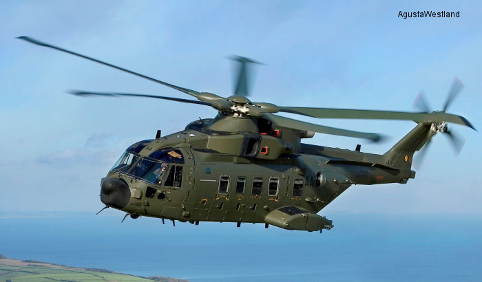 25 RAF Merlin Mk.3/3A are being transferred to the Royal Navy as Mk.4/4A to replace the <a href=/database/modelorg/235/>Sea King HC.4</a>