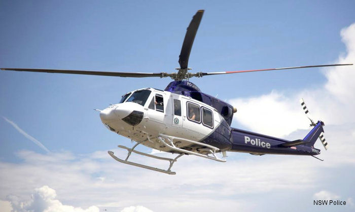 NSW Police gets Bell 412EPI:  POLAIR 5