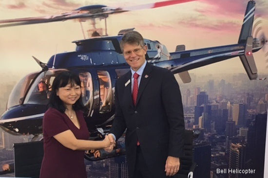 Bell Helicopter at Airshow China 2014