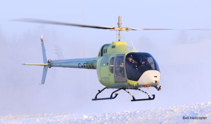 Bell 505’s Second Flight Test Vehicle Achieves First Flight