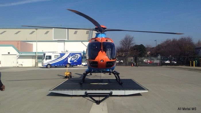 California Shock Trauma Air Rescue (CALSTAR) has received a Pegasus Series helicopter landing platform from All Metal