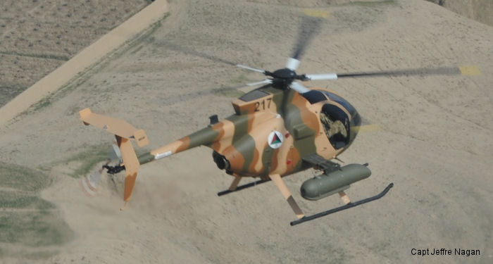 Afghan Air Force MD530F gunship helicopters made a successful combat debut against insurgents in Nangarhar Province.