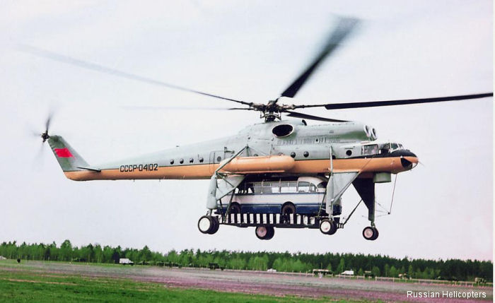 50 Years of Mi-10 record-setting load-carrying capacity