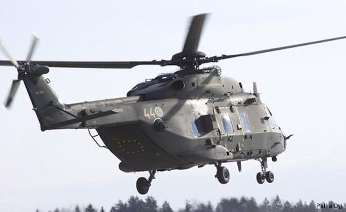 Patria NH90 Spare Parts for Sweden and Finland