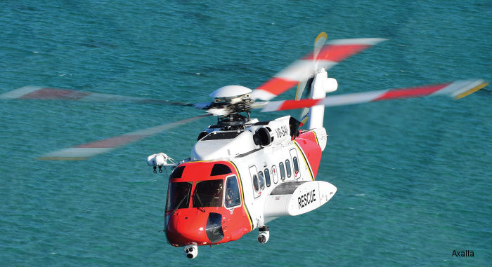 Helitech Australia Converted S-92 for SAR Missions