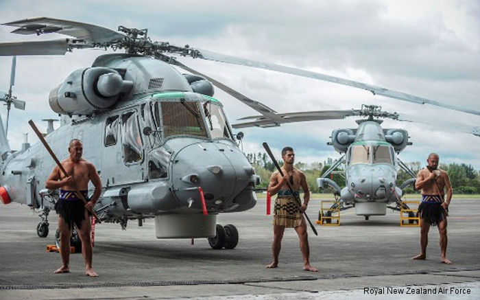 New Kaman SH-2G(I) Seasprite helicopters were handed over to the New Zealand Defence Force in a ceremony at RNZAF Base Auckland. The SH-2G(I) replaces the SH-2G model.