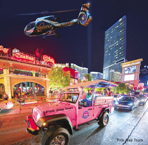 Pink Jeep Tours Partnered with Sundance Helicopters