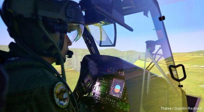 Organisation for Joint Armament Cooperation (OCCAR) awarded Thales /  Rheinmetall a contract to supply or upgrade 20 Tiger combat helicopter simulators for the French and German Armed Forces.