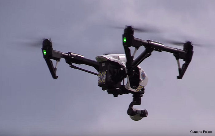 UK Cumbria Police to Use UAVs