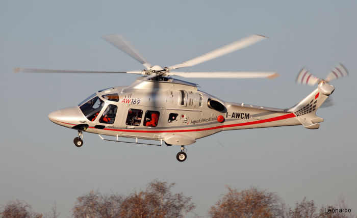 EASA Certification for 4.8 Tonne AW169