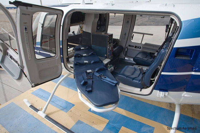 Medical Interior for Idaho Helicopters Bell 407GXP