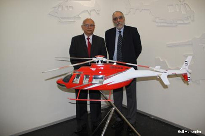 First Bell 407GXP Purchased in India