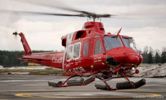 Canadian Coast Guard Received First Bell 412
