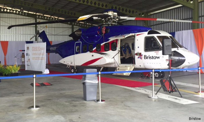 Bristow S-92 Helicopters in Trinidad and Tobago