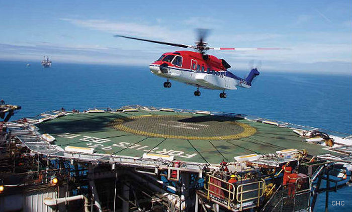 CHC S-92 New Contract for Norwegian Sea