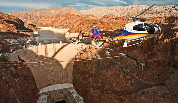 New Hoover Dam Heliport by Papillon Helicopters