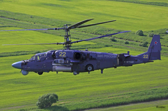 Russia Begins Export of Ka-52 and Mi-28NE