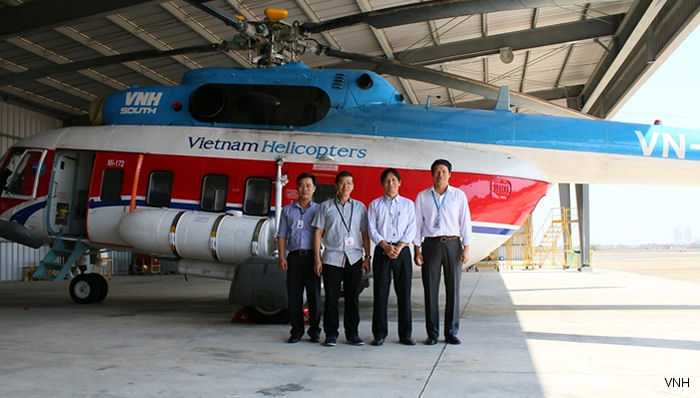 VNH South Mi-172 Helicopters in Indonesia
