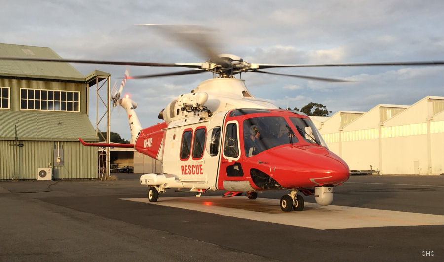 CHC AW139 for Royal Australian Navy’  Nowra SAR