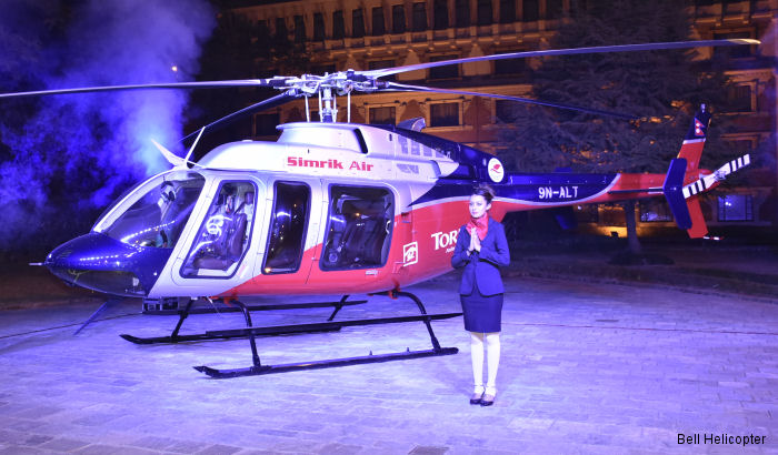 Simrik Air Received First Bell 407GXP in Nepal