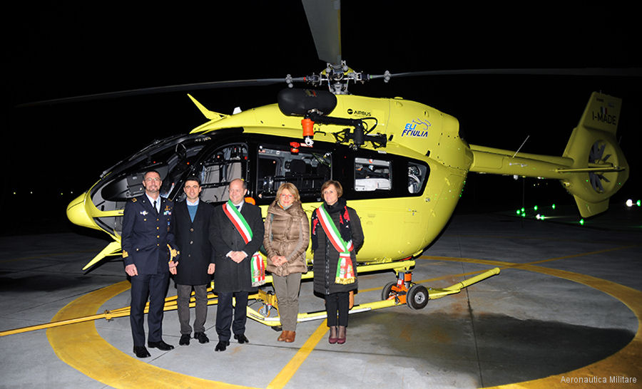 EliFriulia H145 Ambulance at 2nd Stormo’ Heliport