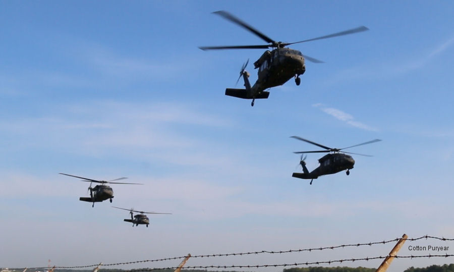 Virginia National Guard Helicopters to Texas