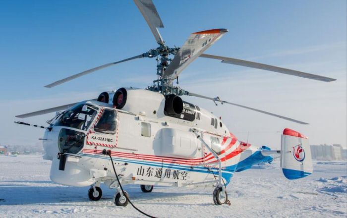 Jiangsu Baoli Aviation Receives Two Ka-32А11ВС