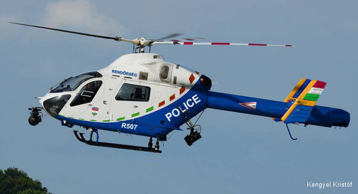 Five MD902 Delivered To Hungarian Police