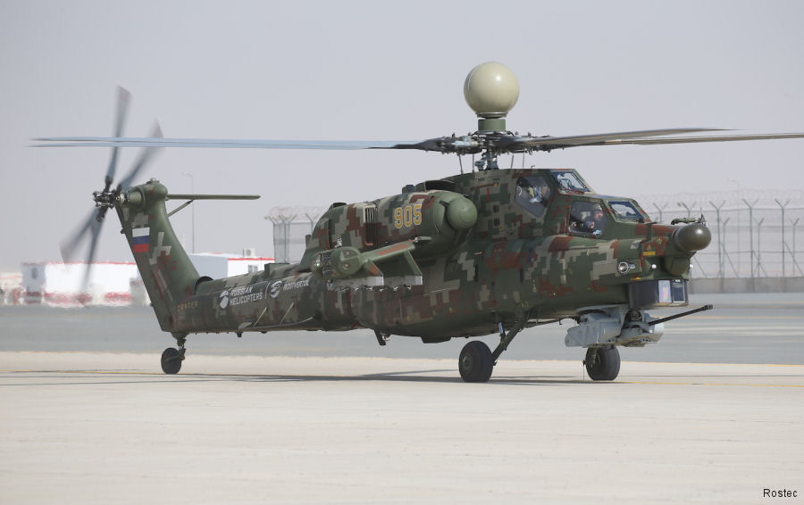 Russian Helicopters at Dubai Airshow 2021