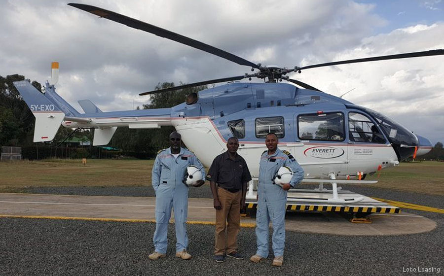 Two EC145 for Everett Aviation in Kenya