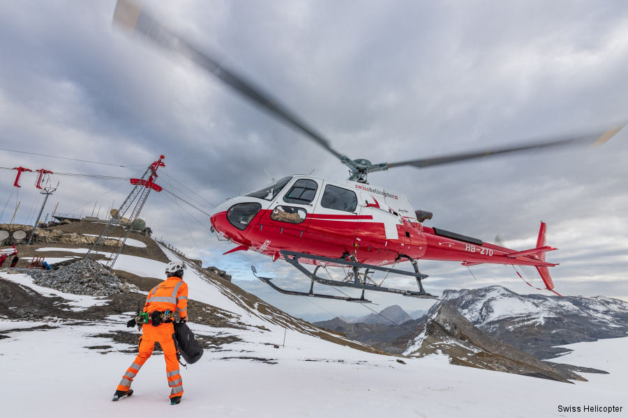 Swiss Helicopter Reducing CO2 Emissions