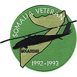 Somalia Black Hawk Down Patch Helicopter patches