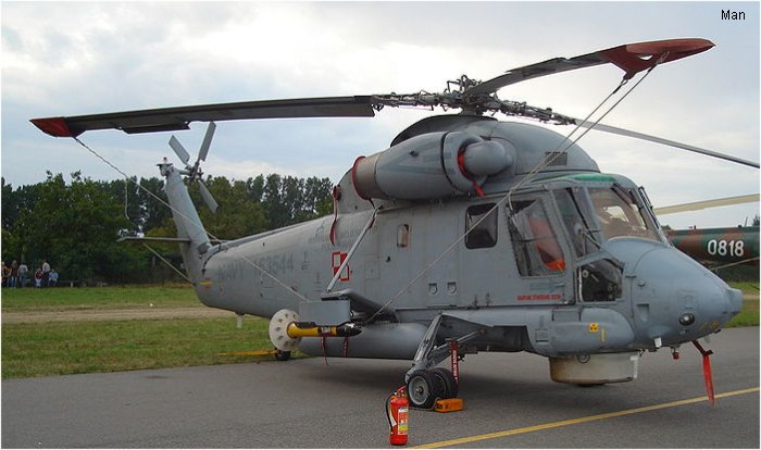 Helicopter Kaman SH-2G Serial 254 Register 163544 used by Marynarka Wojenna (Polish Navy) ,US Navy USN. Aircraft history and location