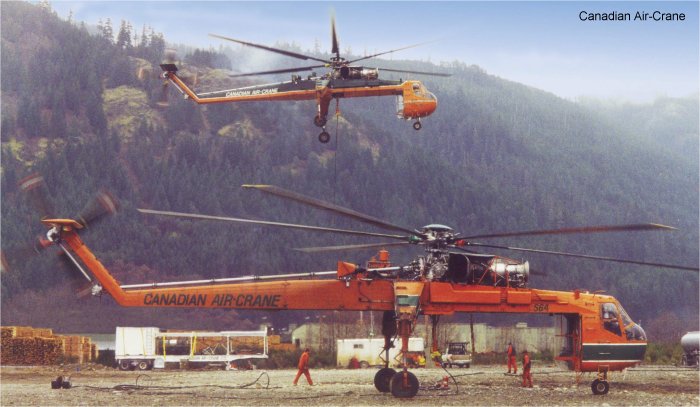Canadian Air Crane S-64 CH-54