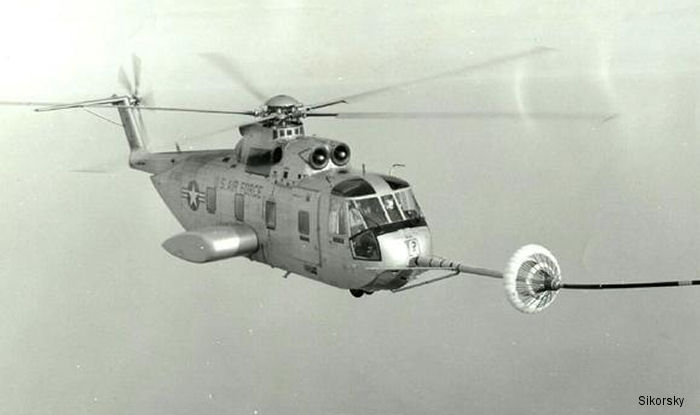 first helicopter aerial refueling