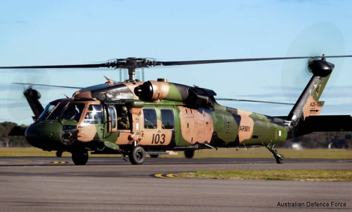 Australian Army Aviation S-70A-9 Black Hawk