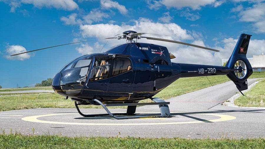 Helicopter Airbus H120 Serial 1690 Register HB-ZRO. Built 2015. Aircraft history and location