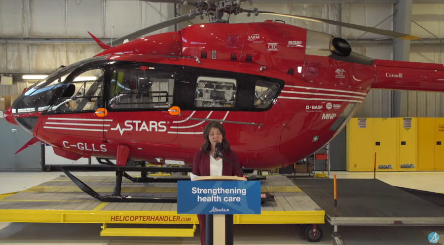 Alberta Renews 10-Year Agreement with STARS Air Ambulance