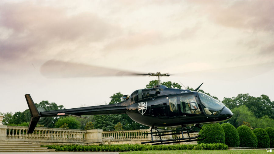 Bell Celebrates 100 Bell 505 Helicopters Sold in Europe