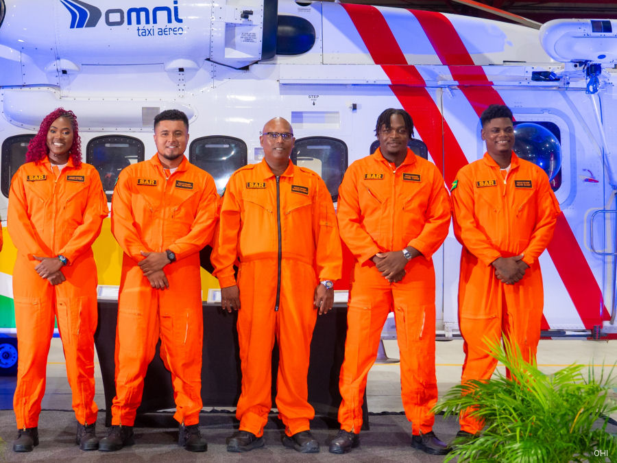 Omni Completes Guyana’s First SAR Rear Crew Training