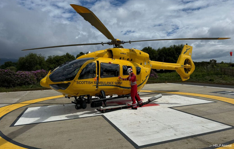 Inauguration of the Isle of Mull Hospital Helipad