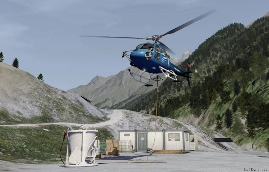 World’s First VR Helicopter External Sling Load Simulator