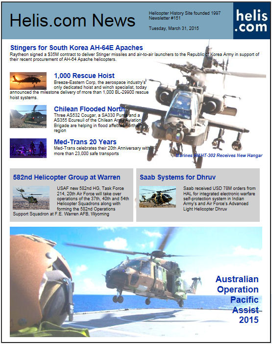 Helicopter Newsletter #151