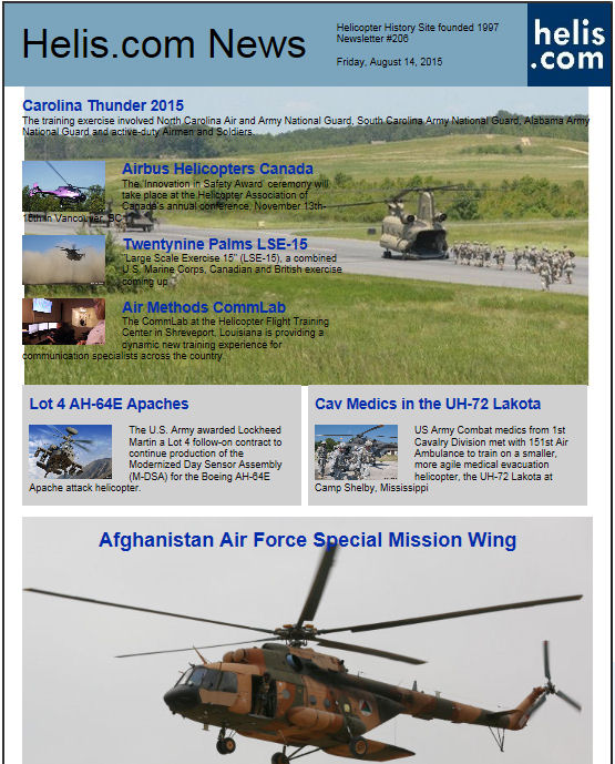 Helicopter Newsletter #206