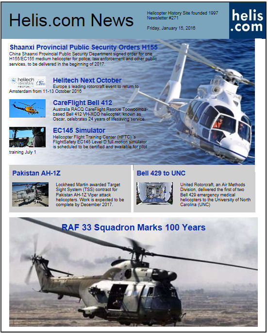 Helicopter Newsletter #271